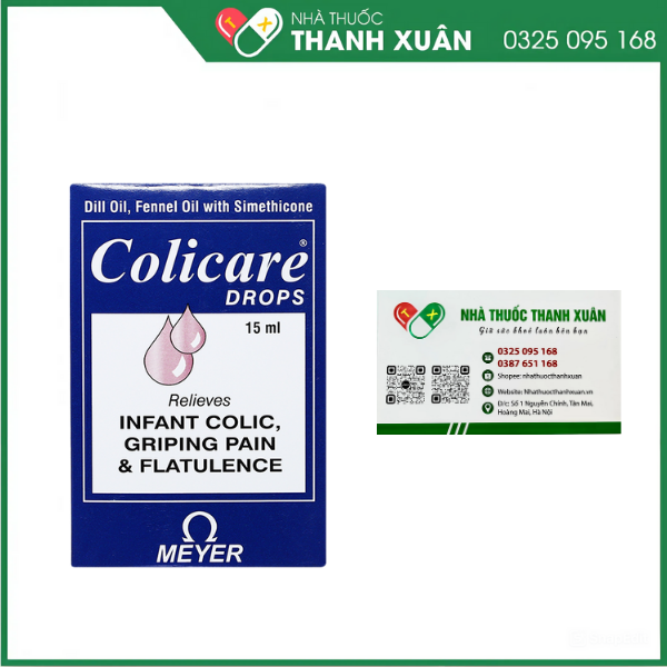 COLICARE Drops điều trị các triệu chứng đầy bụng, chướng bụng